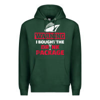 Sports Green cruise drinking package t shirt Premium Hoodie - linhVisuals