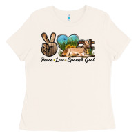 Bone Peace Love Spanish Goat Ladies Tee - LillyAllenDesigns