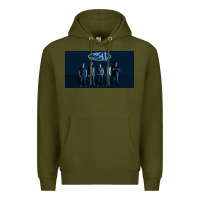 Army Green 311 megow Premium Hoodie - linhVisuals