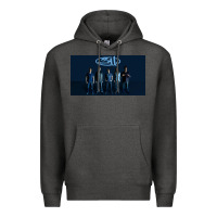 Charcoal Heather 311 megow Premium Hoodie - linhVisuals