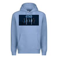 Colony Blue 311 megow Premium Hoodie - linhVisuals