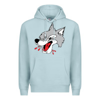Blue Mist sudbury wolves Premium Hoodie - linhVisuals