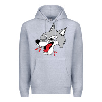 Heather Grey sudbury wolves Premium Hoodie - linhVisuals