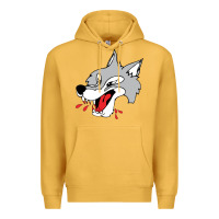 Mustard sudbury wolves Premium Hoodie - linhVisuals