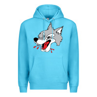 Ocean Blue sudbury wolves Premium Hoodie - linhVisuals