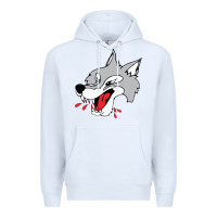 White sudbury wolves Premium Hoodie - linhVisuals