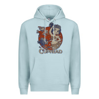 Blue Mist cuphead cala maria airplane attack t shirt Premium Hoodie - linhVisuals