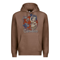 Chestnut cuphead cala maria airplane attack t shirt Premium Hoodie - linhVisuals