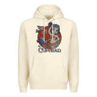 Sandshell cuphead cala maria airplane attack t shirt Premium Hoodie - linhVisuals