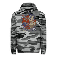 Slate Camo cuphead cala maria airplane attack t shirt Premium Hoodie - linhVisuals