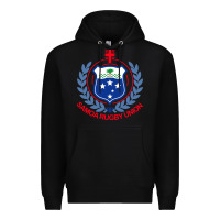 Black samoa rugby Premium Hoodie - linhVisuals