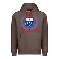 Coffee samoa rugby Premium Hoodie - linhVisuals