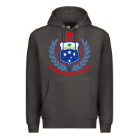 Smoke samoa rugby Premium Hoodie - linhVisuals