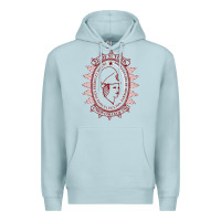 Blue Mist Union College Premium Hoodie - linhVisuals