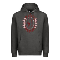 Charcoal Heather Union College Premium Hoodie - linhVisuals
