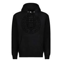 Black Wellesley College Premium Hoodie - linhVisuals