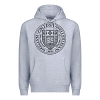 Heather Grey Wellesley College Premium Hoodie - linhVisuals