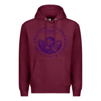 Burgundy Williams College Premium Hoodie - linhVisuals