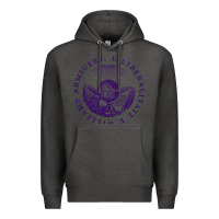 Charcoal Heather Williams College Premium Hoodie - linhVisuals