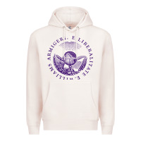 Pale Pink Williams College Premium Hoodie - linhVisuals