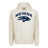 Oatmeal Heather nevada wolf pack Premium Hoodie - linhVisuals