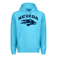 Ocean Blue nevada wolf pack Premium Hoodie - linhVisuals