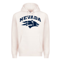 Pale Pink nevada wolf pack Premium Hoodie - linhVisuals