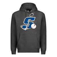 Charcoal Heather stockton ports baseball Premium Hoodie - linhVisuals