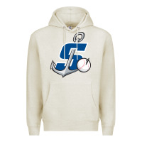 Oatmeal Heather stockton ports baseball Premium Hoodie - linhVisuals