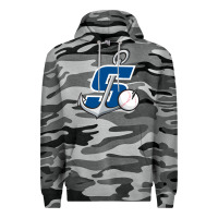 Slate Camo stockton ports baseball Premium Hoodie - linhVisuals