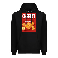Black cheez it original box front sweatshirt Premium Hoodie - linhVisuals