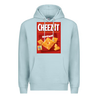 Blue Mist cheez it original box front sweatshirt Premium Hoodie - linhVisuals