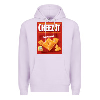 Lilac cheez it original box front sweatshirt Premium Hoodie - linhVisuals