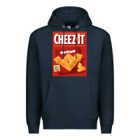 Navy cheez it original box front sweatshirt Premium Hoodie - linhVisuals