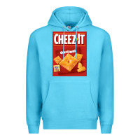 Ocean Blue cheez it original box front sweatshirt Premium Hoodie - linhVisuals
