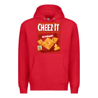Red cheez it original box front sweatshirt Premium Hoodie - linhVisuals