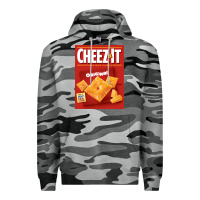Slate Camo cheez it original box front sweatshirt Premium Hoodie - linhVisuals