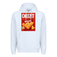 White cheez it original box front sweatshirt Premium Hoodie - linhVisuals