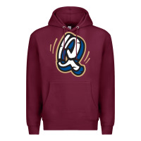 Burgundy rancho cucamonga quakes Premium Hoodie - linhVisuals