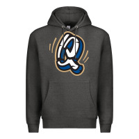 Charcoal Heather rancho cucamonga quakes Premium Hoodie - linhVisuals