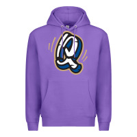 Purple rancho cucamonga quakes Premium Hoodie - linhVisuals
