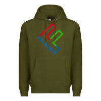 Army Green fake business merch tim dillon t shirt Premium Hoodie - linhVisuals