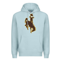 Blue Mist wyoming athletics Premium Hoodie - linhVisuals