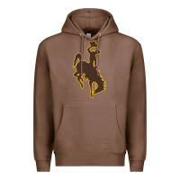 Chestnut wyoming athletics Premium Hoodie - linhVisuals