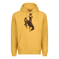 Mustard wyoming athletics Premium Hoodie - linhVisuals