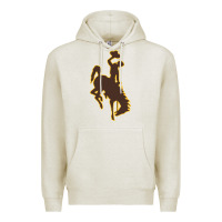 Oatmeal Heather wyoming athletics Premium Hoodie - linhVisuals