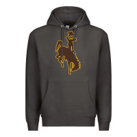 Smoke wyoming athletics Premium Hoodie - linhVisuals
