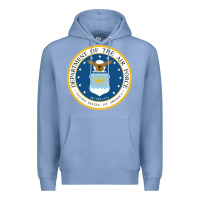 Colony Blue department of the air force Premium Hoodie - linhVisuals