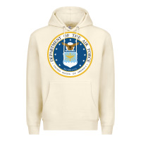 Sandshell department of the air force Premium Hoodie - linhVisuals