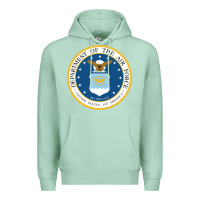 Seafoam department of the air force Premium Hoodie - linhVisuals